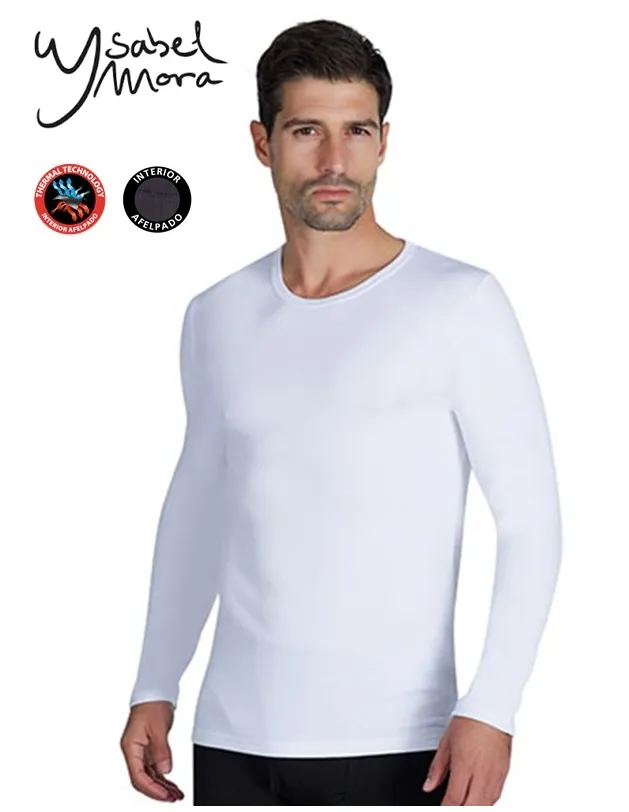 Camiseta interior termal manga larga hombre, Mod. 70101, Isabel Mora, La  Tienda Clásica