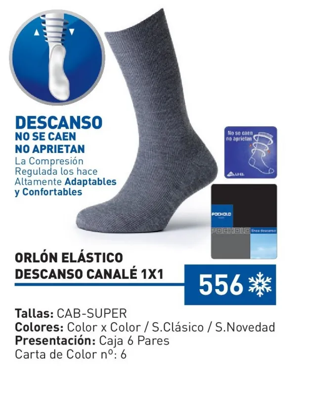 Comprar Pack 6 Calcetines Térmicos de YSABEL MORA Online - Saldos Canarias