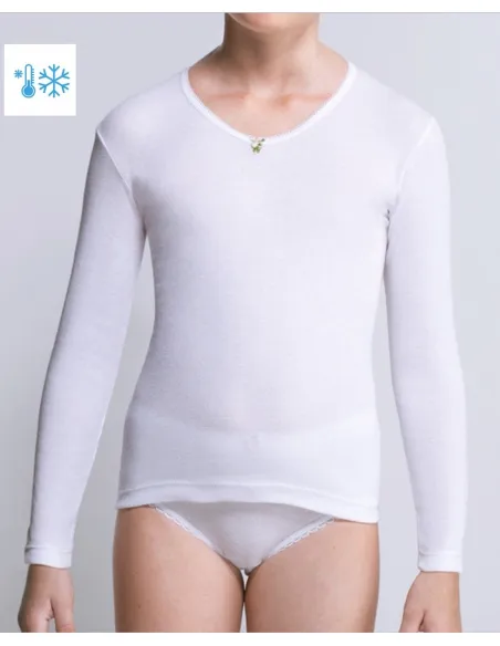 Camiseta térmica frizada - NINA 42 - Comprar en DOAL